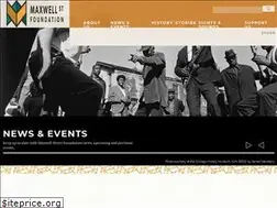 Sites similar to maxwellstreetfoundation.org