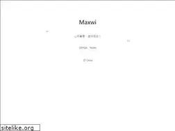 Sites similar to maxwi.com