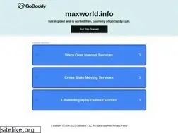 Sites similar to maxworld.info