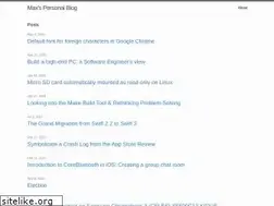 Sites similar to maxwyb.github.io