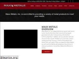Sites similar to maxxmetals.com