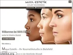 Sites similar to maya-estetik.de