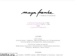 Sites similar to mayafranke.de