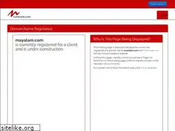 Sites similar to mayalam.com