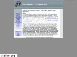Sites similar to mayapanperiphery.net