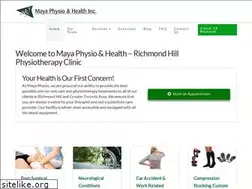 Sites similar to mayaphysio.ca