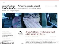 Sites similar to mayareguru.wordpress.com