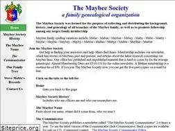 Sites similar to maybeesociety.org