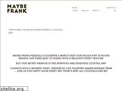 Sites similar to maybefrank.com
