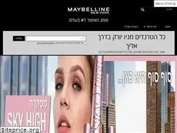 Sites similar to maybelline.co.il