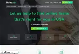 Sites similar to maybeloan.com