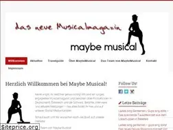Sites similar to maybemusical.com