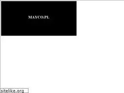 Sites similar to mayco.pl