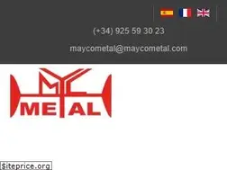 Sites similar to maycometal.es