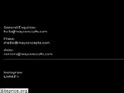 Sites similar to mayconcepts.com