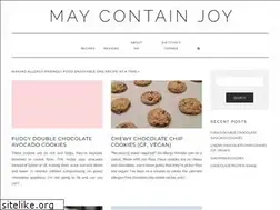 Sites similar to maycontainjoy.com