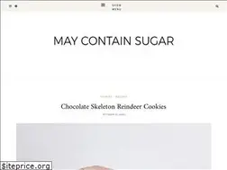 Sites similar to maycontainsugar.com
