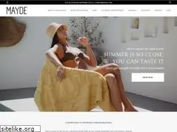 Sites similar to mayde.com.au
