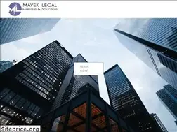 Sites similar to mayeklegal.com.au
