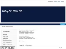 Sites similar to mayer-ffm.de