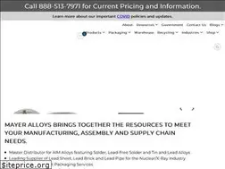 Sites similar to mayeralloys.com