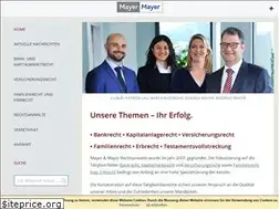 Sites similar to mayerlaw.de