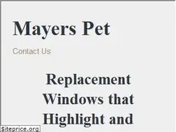 Sites similar to mayerspet.com