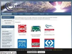 Sites similar to mayerszerszam.hu