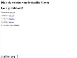 Sites similar to mayertjes.nl