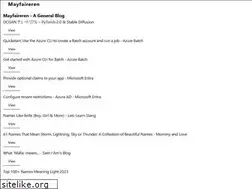 Sites similar to mayfaireren.com