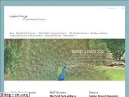 Sites similar to mayfieldpark.org