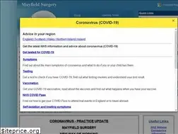Sites similar to mayfieldsurgery.co.uk
