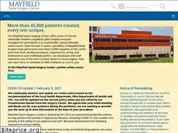 Sites similar to mayfieldsurgerycenter.com