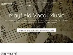 Sites similar to mayfieldvocalmusic.org