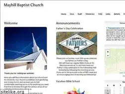 Sites similar to mayhillbaptist.com