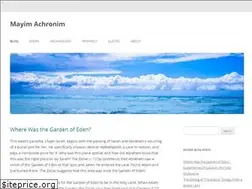 Sites similar to mayimachronim.com