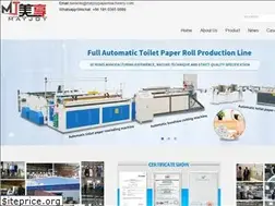 Sites similar to mayjoypapermachinery.com