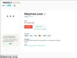 Sites similar to maymon.com