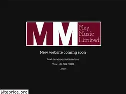 Sites similar to maymusiclimited.com