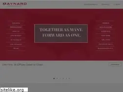Sites similar to maynardcooper.com