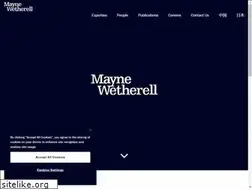 Sites similar to maynewetherell.com