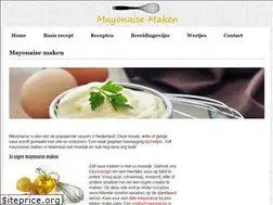 Sites similar to mayonaise-maken.net