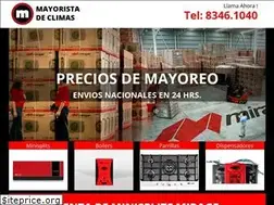 Sites similar to mayoristadeclimas.com