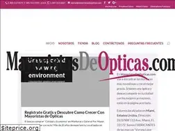 Sites similar to mayoristasdeopticas.com