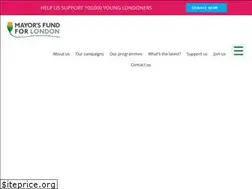 Sites similar to mayorsfundforlondon.org.uk