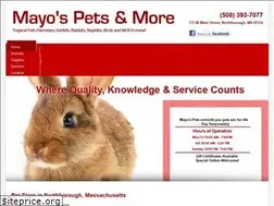 Sites similar to mayospets.com