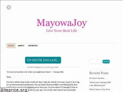 Sites similar to mayowajoy.wordpress.com