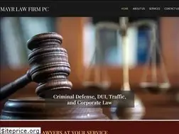 Sites similar to mayrlawfirm.com