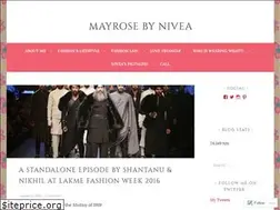 Sites similar to mayrosebynivea.wordpress.com