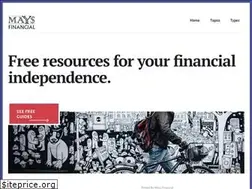 Sites similar to maysfinancial.com